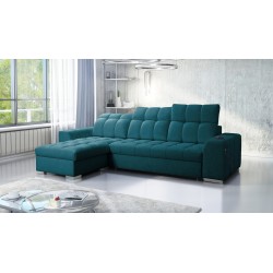 Prisma I corner sofa with a sleeping function and USB port - comfort and elegance in one. Prisma I corner sofa with a sleeping function and USB port - comfort and elegance in one.