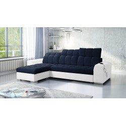 Prisma I corner sofa with a sleeping function and USB port - comfort and elegance in one. Prisma I corner sofa with a sleeping function and USB port - comfort and elegance in one.