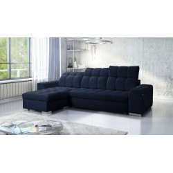 Prisma I corner sofa with a sleeping function and USB port - comfort and elegance in one. Prisma I corner sofa with a sleeping function and USB port - comfort and elegance in one.