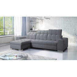 Prisma I corner sofa with a sleeping function and USB port - comfort and elegance in one. Prisma I corner sofa with a sleeping function and USB port - comfort and elegance in one.