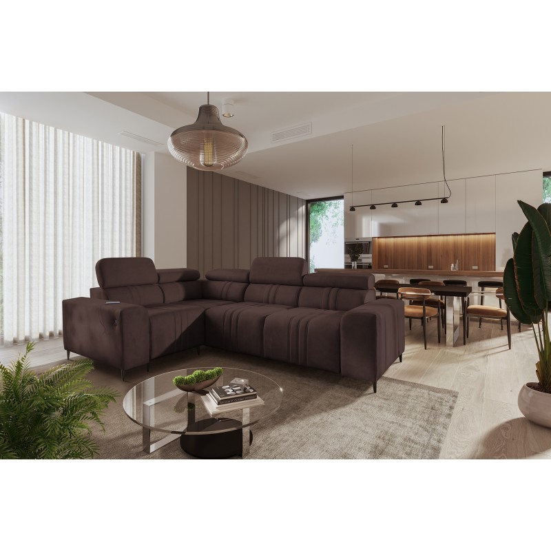 Narożnik Verona II z funkcją spania tkanina Vena 13 Narożnik Verona II z funkcją spania tkanina Vena 13