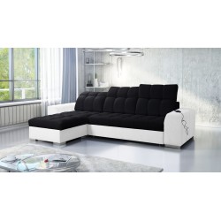 Prisma I corner sofa with a sleeping function and USB port - comfort and elegance in one. Prisma I corner sofa with a sleeping function and USB port - comfort and elegance in one.