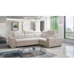 Prisma II Corner Sofa with Sleeping Function in Velvet Fabric | Pet Friendly, Terra 13 | Your Perfect Place to Relax Prisma II Corner Sofa with Sleeping Function in Velvet Fabric | Pet Friendly, Terra 13 | Your Perfect Place to Relax