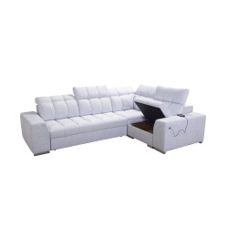 Prisma II Corner Sofa with Sleeping Function in Velvet Fabric | Pet Friendly, Terra 26 | Your Perfect Place to Relax Prisma II Corner Sofa with Sleeping Function in Velvet Fabric | Pet Friendly, Terra 26 | Your Perfect Place to Relax