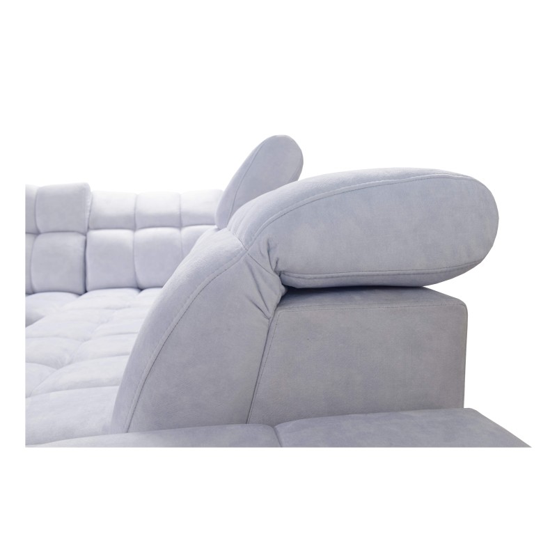 Prisma II corner sofa with a sleeping function in Velvet fabric | Pet friendly, Terra 06 | Your ideal place to relax Prisma II corner sofa with a sleeping function in Velvet fabric | Pet friendly, Terra 06 | Your ideal place to relax