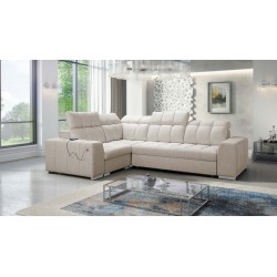 Prisma II Corner Sofa with Sleeping Function in Velvet Fabric | Pet Friendly, Terra 13 | Your Perfect Place to Relax Prisma II Corner Sofa with Sleeping Function in Velvet Fabric | Pet Friendly, Terra 13 | Your Perfect Place to Relax