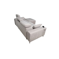 Elegant Verona I Corner Sofa with Sleeping Function - Velvet, Vena 20 | Your Ideal Furniture Elegant Verona I Corner Sofa with Sleeping Function - Velvet, Vena 20 | Your Ideal Furniture