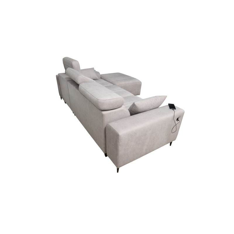 Elegant Verona I Corner Sofa with Sleeping Function - Velvet, Vena 20 | Your Ideal Furniture Elegant Verona I Corner Sofa with Sleeping Function - Velvet, Vena 20 | Your Ideal Furniture