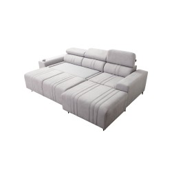 Elegant Verona I Corner Sofa with Sleeping Function - Velvet, Vena 14 | Your Perfect Furniture Elegant Verona I Corner Sofa with Sleeping Function - Velvet, Vena 14 | Your Perfect Furniture