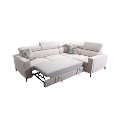 Narożnik Arco II z funkcją spania - Velvet, Mono 238 + Ecoskóra - Doskonałe połączenie stylu i komfortu Narożnik Arco II z funkcją spania - Velvet, Mono 238 + Ecoskóra - Doskonałe połączenie stylu i komfortu