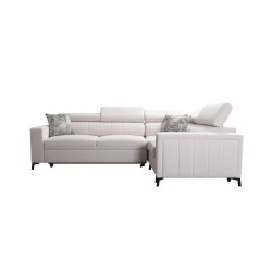 Narożnik Arco II z funkcją spania, regulowane zagłówki tkanina Mono 244