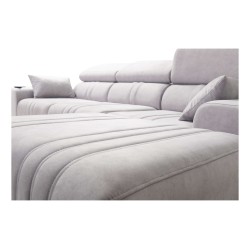 Elegant Verona I Corner Sofa with Sleeping Function - Velvet, Vena 13 | Your Perfect Furniture Elegant Verona I Corner Sofa with Sleeping Function - Velvet, Vena 13 | Your Perfect Furniture