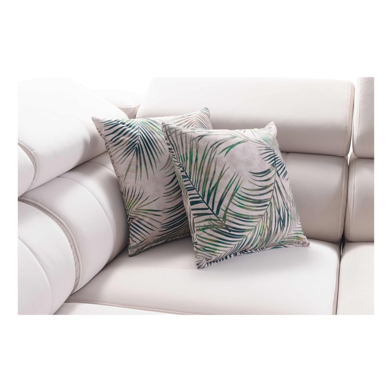 Narożnik Arco II z funkcją spania, regulowane zagłówki tkanina Sawana 25