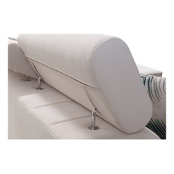 Narożnik Arco II z funkcją spania, regulowane zagłówki tkanina Mono 234