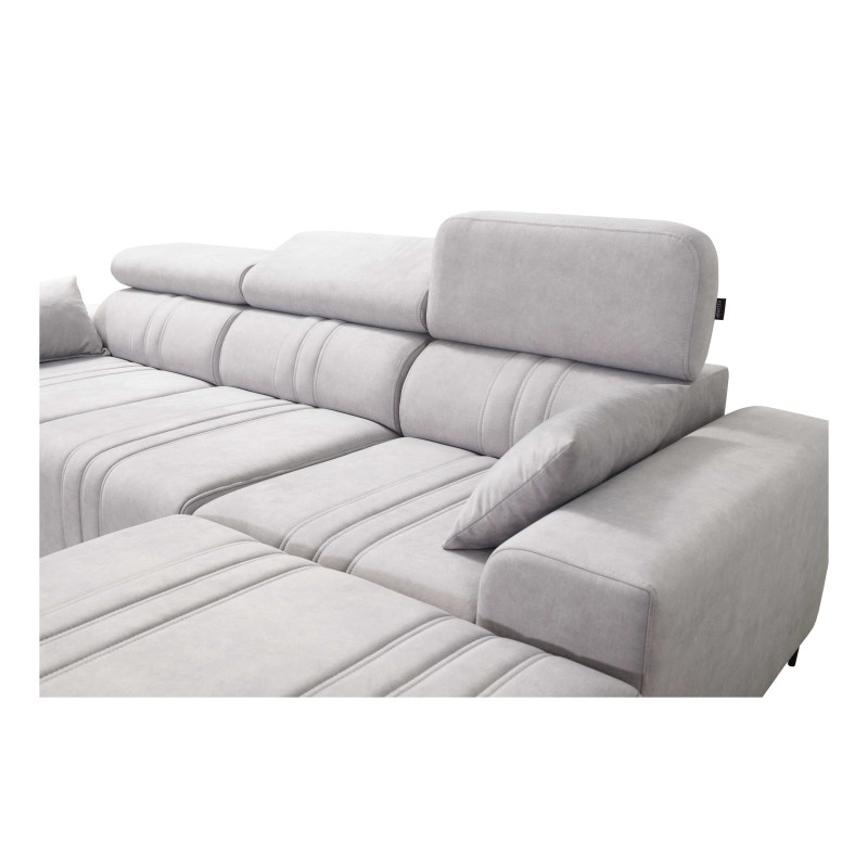 Elegant Verona I Corner Sofa with Sleeping Function - Velvet, Vena 13 | Your Perfect Furniture Elegant Verona I Corner Sofa with Sleeping Function - Velvet, Vena 13 | Your Perfect Furniture