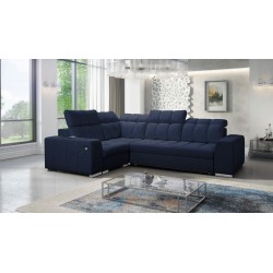 Narożnik Prisma II z funkcją spania w tkaninie Velvet | Pet friendly, Terra 79 | Twoje idealne miejsce do relaksu