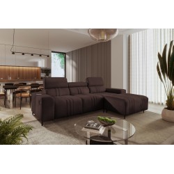 Elegancki Narożnik Verona I z funkcją spania - Welur, Vena 13 | Twój idealny mebel