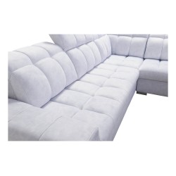 Prisma III corner sofa with sleeping function and USB port – comfort and style in one piece of furniture Prisma III corner sofa with sleeping function and USB port – comfort and style in one piece of furniture