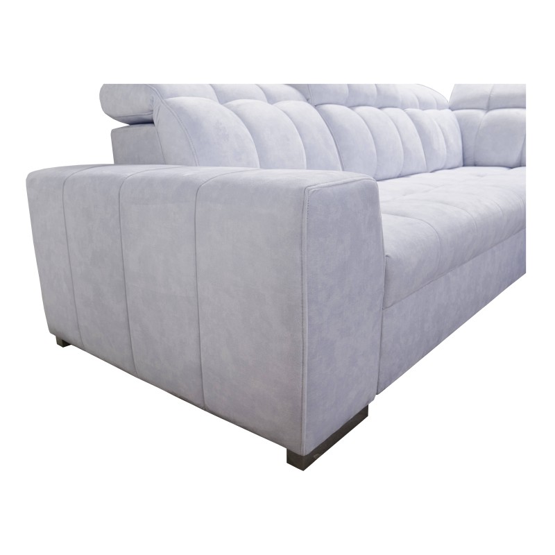 Prisma III corner sofa with sleeping function and USB port – comfort and style in one piece of furniture Prisma III corner sofa with sleeping function and USB port – comfort and style in one piece of furniture