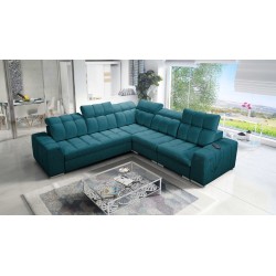 Prisma III corner sofa with sleeping function and USB port – comfort and style in one piece of furniture Prisma III corner sofa with sleeping function and USB port – comfort and style in one piece of furniture