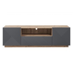 Szafka RTV z szufladą Asha 167 cm - artisan / rivier stone mat Szafka RTV z szufladą Asha 167 cm - artisan / rivier stone mat