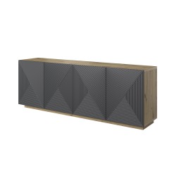 Komoda Asha 200 cm - nowoczesny design i funkcjonalność
