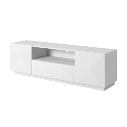 Szafka RTV Asha 167 cm - biały mat