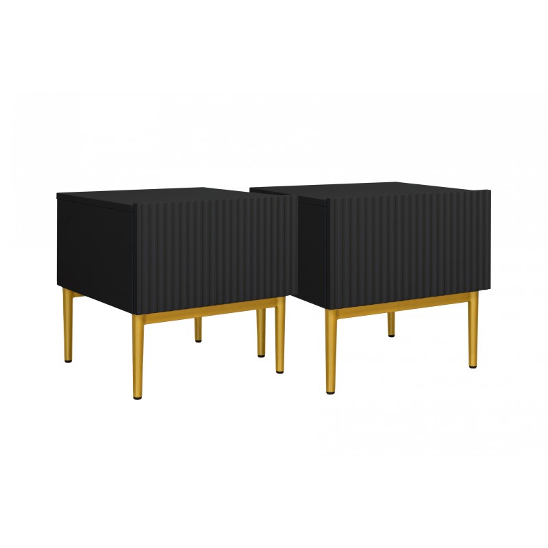 Zestaw szafek nocnych Nicole 46 cm - elegancja i