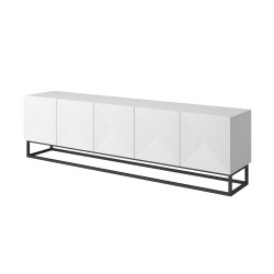Szafka RTV Asha 200 cm - nowoczesny design i funkcjonalność