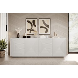 Komoda Asha 200 cm - biały mat Komoda Asha 200 cm - biały mat