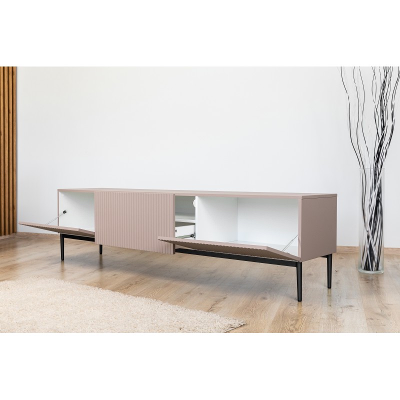 Szafka RTV Nicole 200 cm - Antyczny róż, Limitowana oferta Szafka RTV Nicole 200 cm - Antyczny róż, Limitowana oferta
