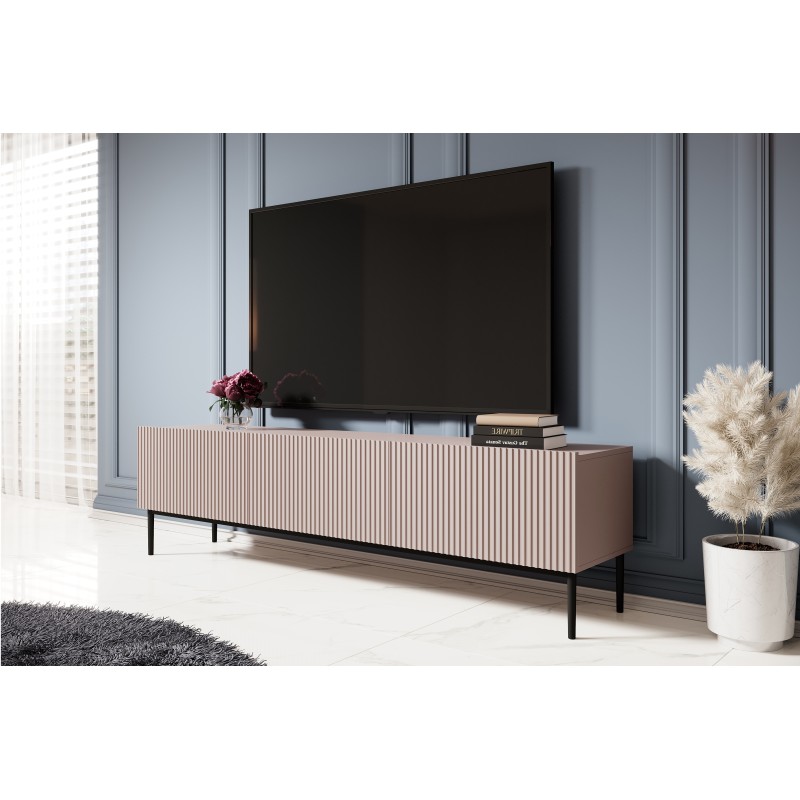 Szafka RTV Nicole 200 cm - Antyczny róż, Limitowana oferta Szafka RTV Nicole 200 cm - Antyczny róż, Limitowana oferta