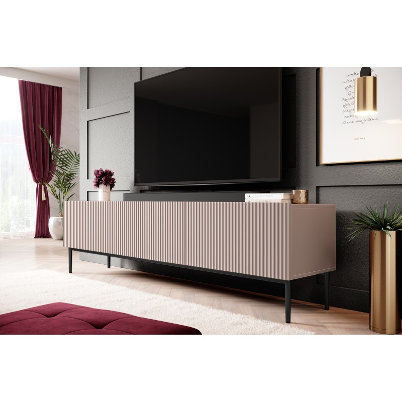 Szafka RTV Nicole 200 cm - Antyczny róż, Limitowana oferta Szafka RTV Nicole 200 cm - Antyczny róż, Limitowana oferta