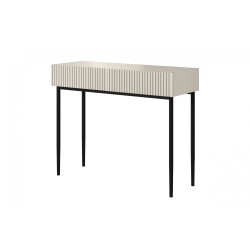 Konsola Nicole 100 cm - elegancka toaletka w kaszmirze