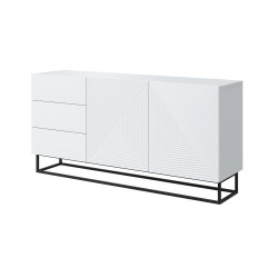 Komoda Asha 167 cm - Biały mat, Nowoczesny design
