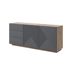 Komoda Asha 167 cm - nowoczesny design i funkcjonalność