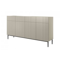 Komoda Nicole 200 cm - kaszmir / czarne nóżki