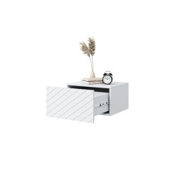Zestaw szafka nocna wisząca Scalia 50 1SZ 2 szt. - biały mat - Limitowana oferta Zestaw szafka nocna wisząca Scalia 50 1SZ 2 szt. - biały mat - Limitowana oferta