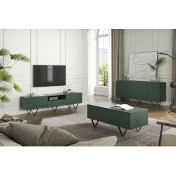 Stolik kawowy Scalia 120 2K ze schowkiem - labrador mat / czarne nogi - Limitowana oferta Stolik kawowy Scalia 120 2K ze schowkiem - labrador mat / czarne nogi - Limitowana oferta