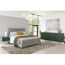 Zestaw szafka nocna wisząca Scalia 50 1SZ 2 szt. - labrador mat - Limitowana oferta Zestaw szafka nocna wisząca Scalia 50 1SZ 2 szt. - labrador mat - Limitowana oferta