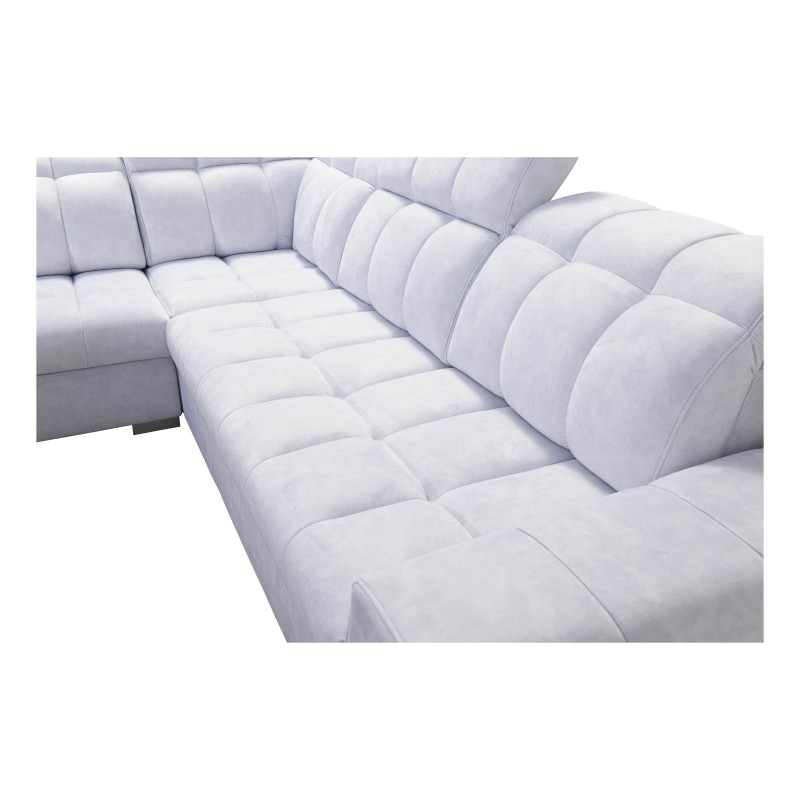 Prisma III corner sofa with sleeping function and USB port – comfort and style in one piece of furniture Prisma III corner sofa with sleeping function and USB port – comfort and style in one piece of furniture