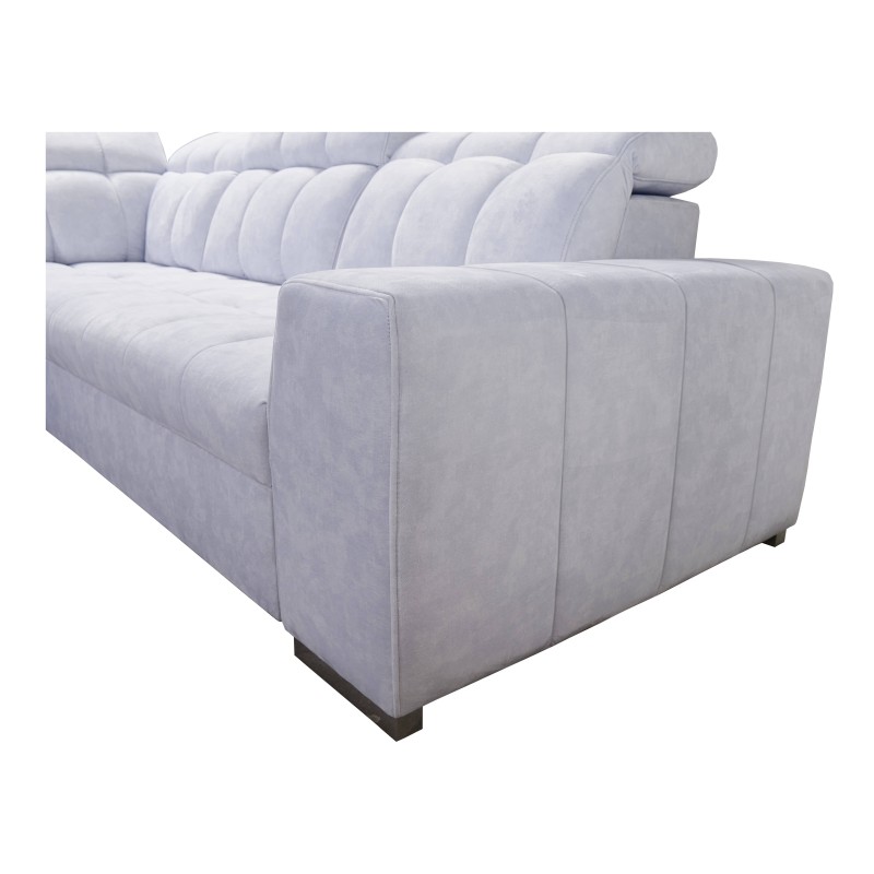Prisma III corner sofa with sleeping function and USB port – comfort and style in one piece of furniture Prisma III corner sofa with sleeping function and USB port – comfort and style in one piece of furniture