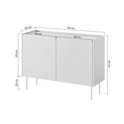 Komoda Desin 120 cm - elegancja i funkcjonalność Komoda Desin 120 cm - elegancja i funkcjonalność