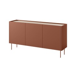 Komoda Desin 170 cm - nowoczesny design w czerwieni