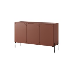 Komoda Sonatia 150 cm - burgund, nowoczesny design