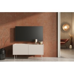 Szafka RTV Desin 120 cm - kaszmir / dąb nagano Szafka RTV Desin 120 cm - kaszmir / dąb nagano