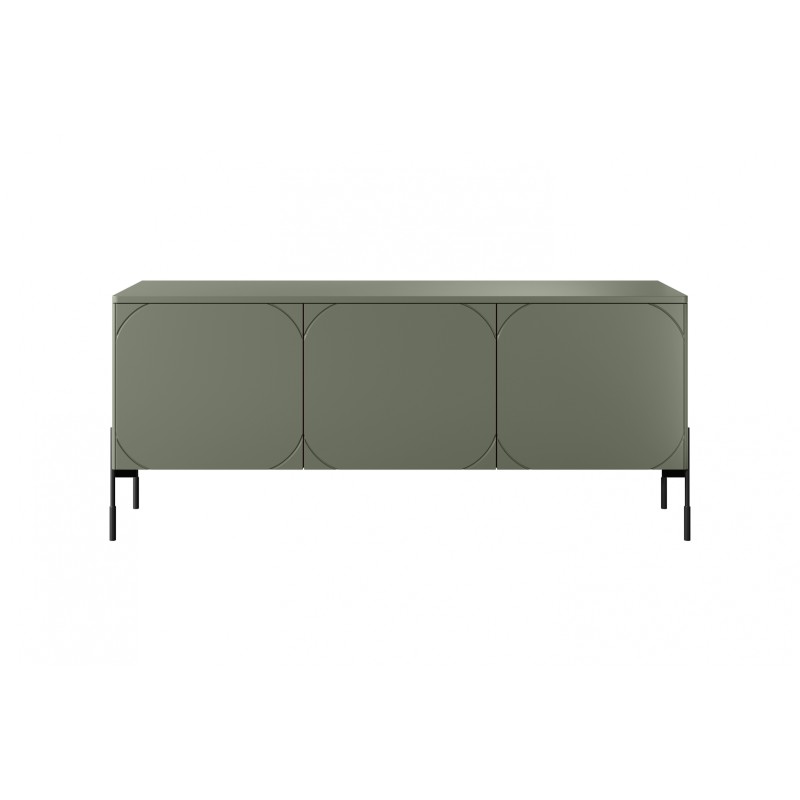 Szafka RTV Sonatia 150 cm - oliwka, nowoczesny design Szafka RTV Sonatia 150 cm - oliwka, nowoczesny design