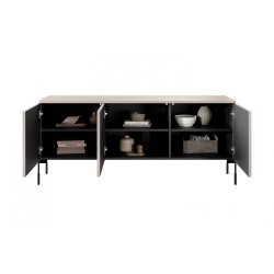 Szafka RTV Sonatia 150 cm - kaszmir, nowoczesny design Szafka RTV Sonatia 150 cm - kaszmir, nowoczesny design