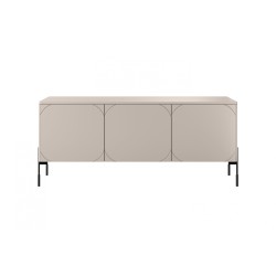 Szafka RTV Sonatia 150 cm - kaszmir, nowoczesny design Szafka RTV Sonatia 150 cm - kaszmir, nowoczesny design