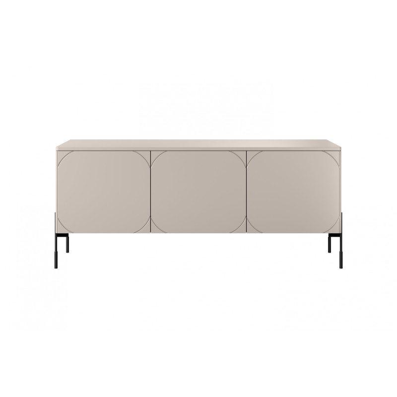 Szafka RTV Sonatia 150 cm - kaszmir, nowoczesny design Szafka RTV Sonatia 150 cm - kaszmir, nowoczesny design